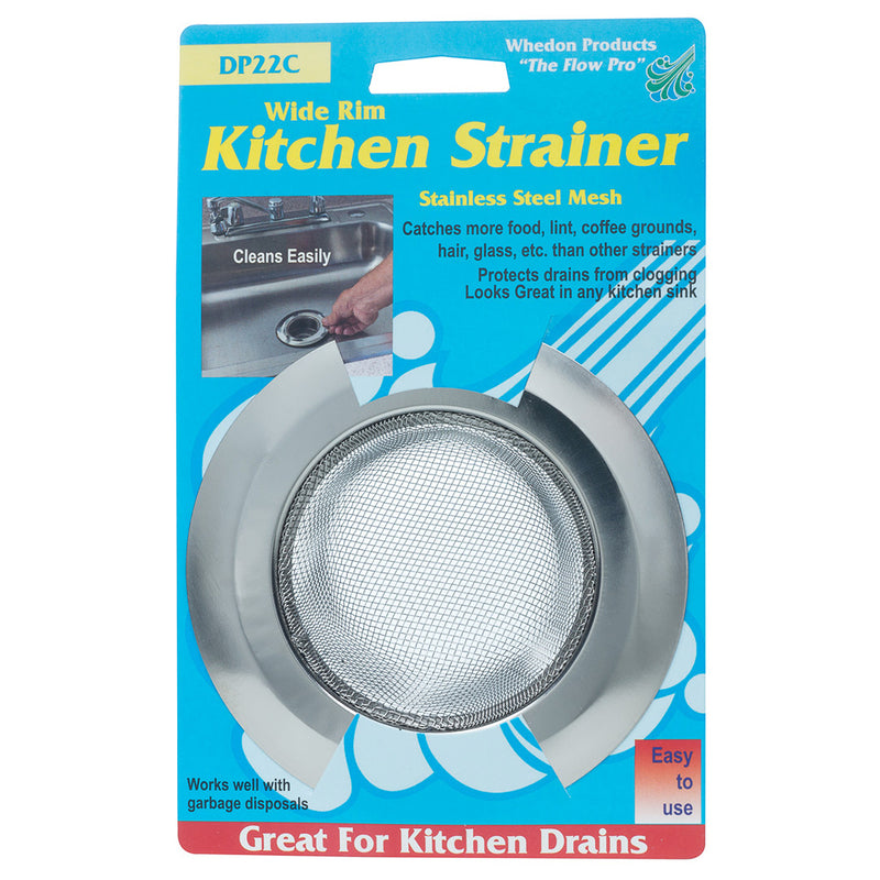 KITCHEN STRAINER WD RIM