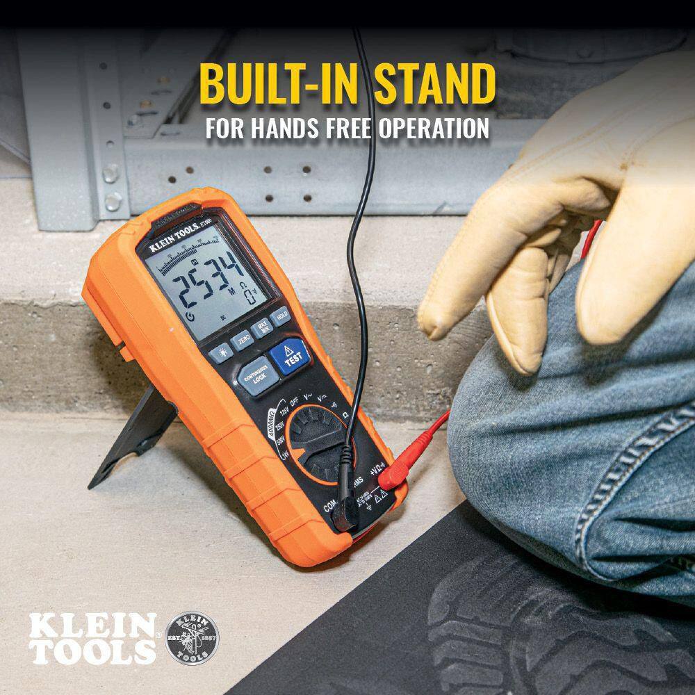 Klein Tools Digital Insulation Resistance Tester Multimeter ET600