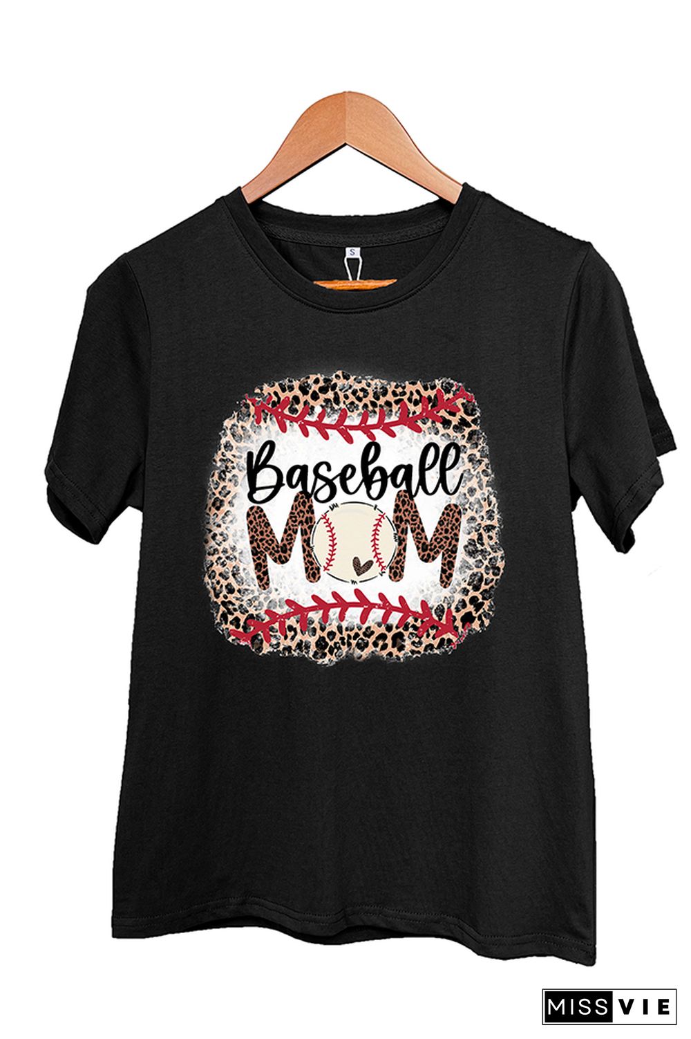 Baseball Mom Short Sleeve Graphic Tee Wholesale