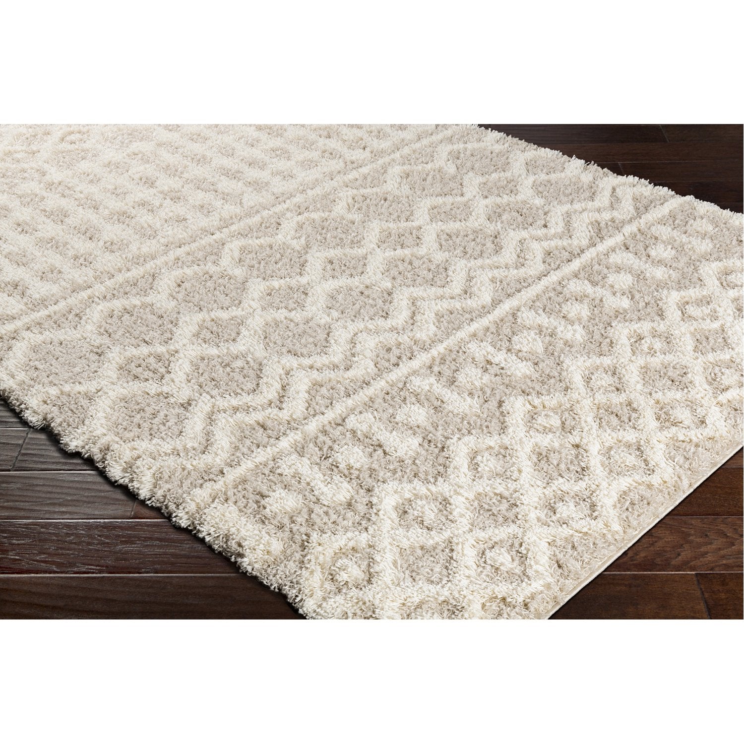 Urban Shag Rug in Cream, Beige