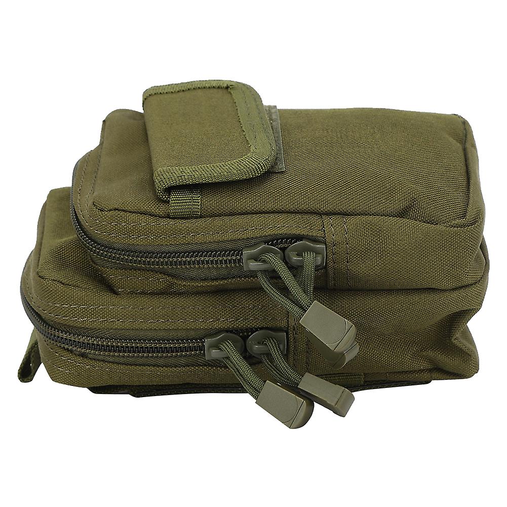 Outdoor Military Mini Waist Storage Bag Phone Pack Nylon Army Green For Sports Backpack Accessory Bags