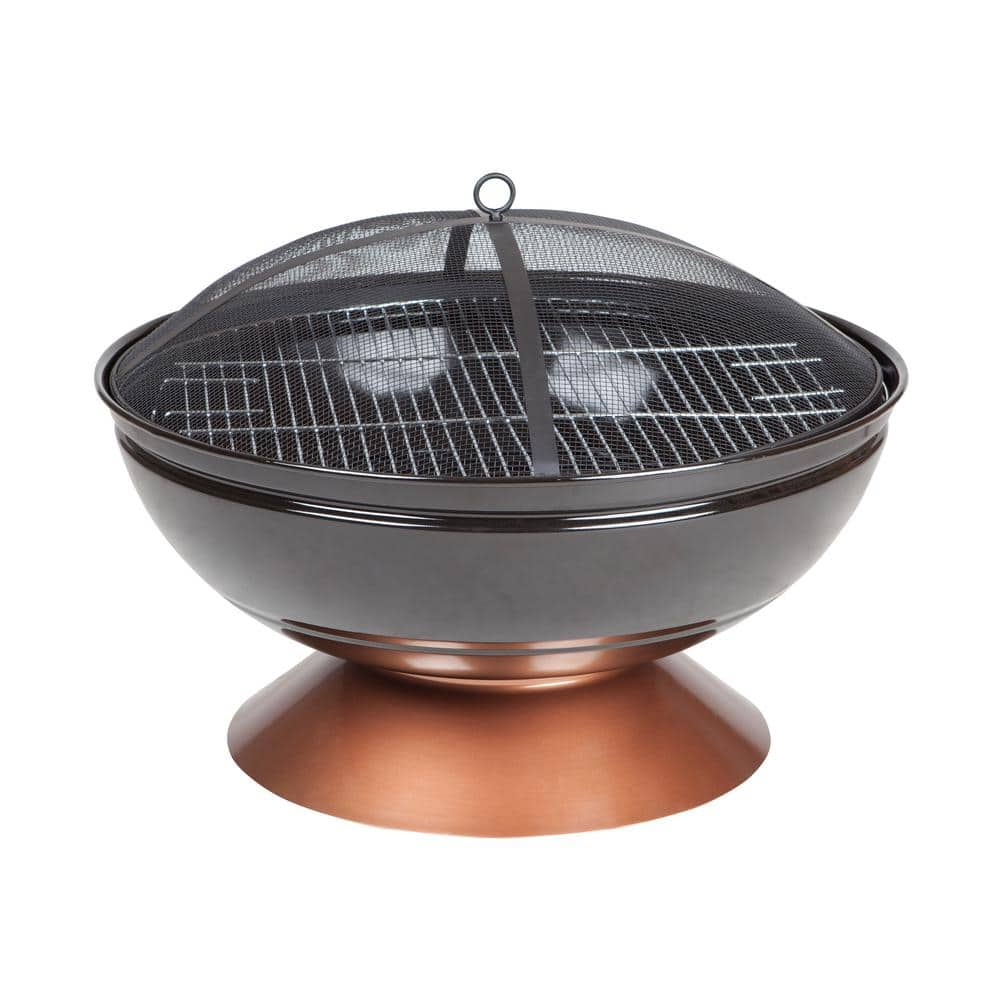 Fire Sense Degano 26 in. Round Steel Fire Pit 62242