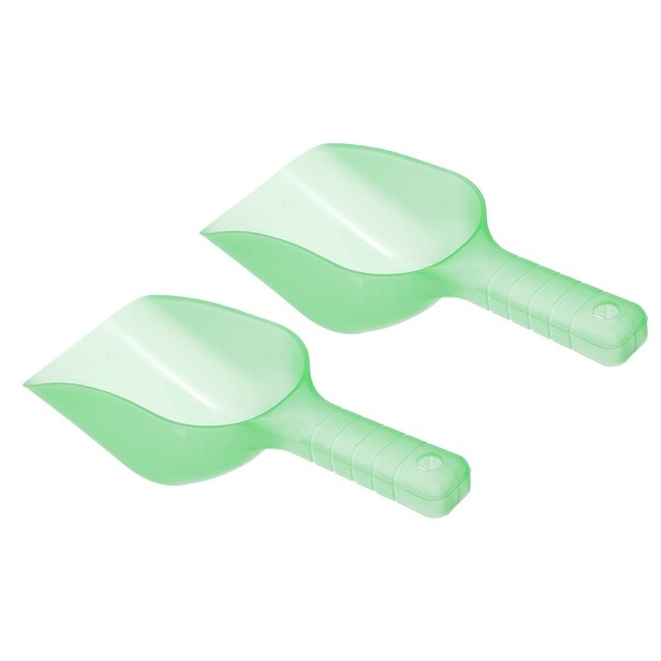 2Pcs Ice Scoop Plastic 5.9x3.3x2.4