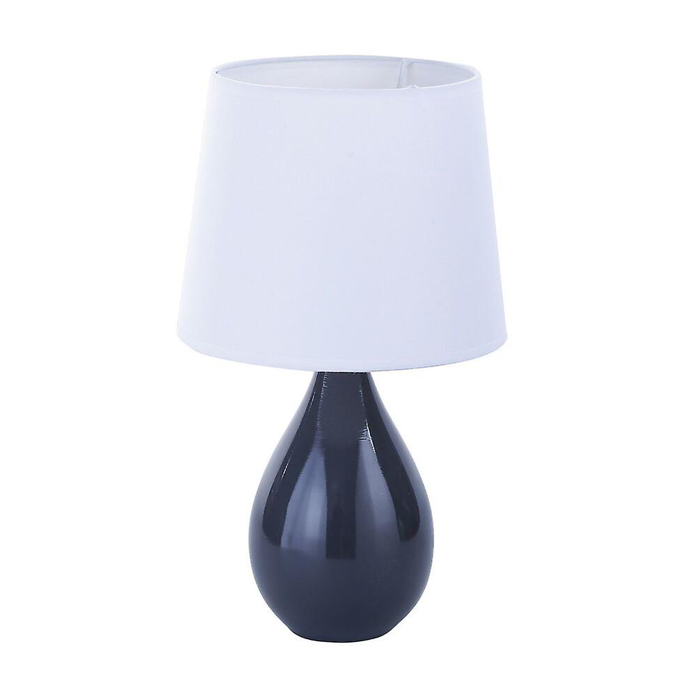 Lampe de bureau Versa Camy Gris Céramique (20 x 35 x 20 cm)