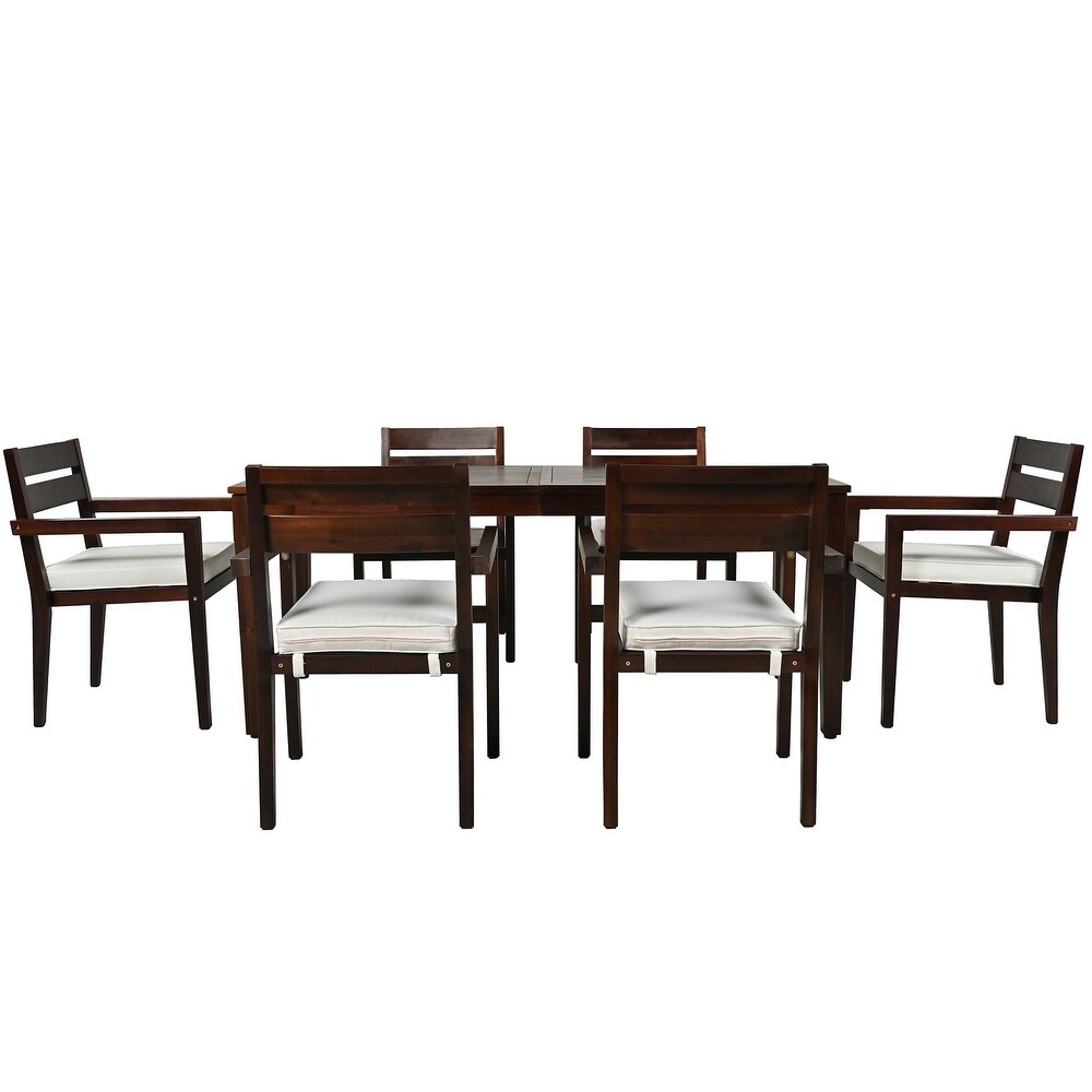 6 people Outdoor Dining Table and Chairs set