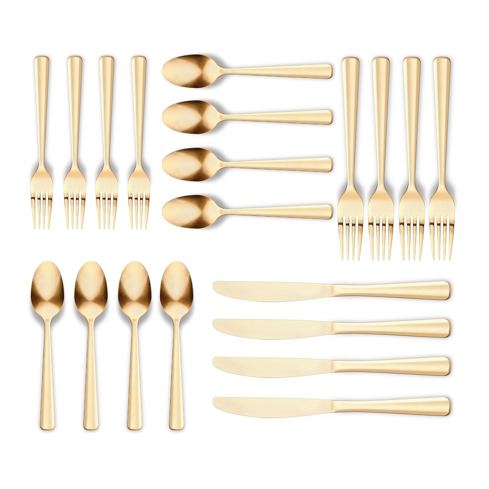 Ornative ALICJA Stainless Steel 42 Pieces Flatware Set with Buffet   10.71\