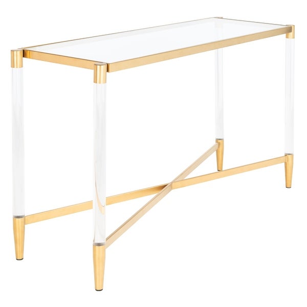 SAFAVIEH Couture Kyla Acrylic Console Table - 50