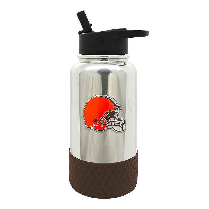 Cleveland Browns NFL Chrome 32-oz. Hydration Water Bottle