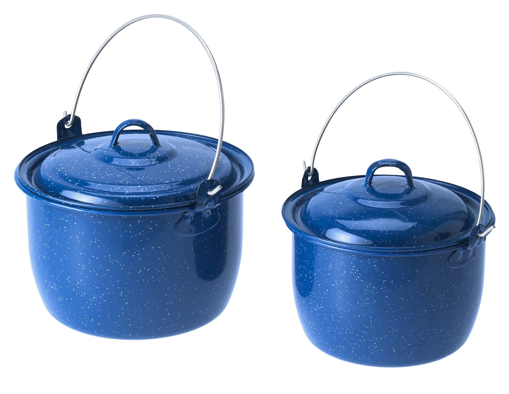 4.25 Quart Blue Convex Kettle – Elegant Stovetop Tea Kettle with Comfortable Handle