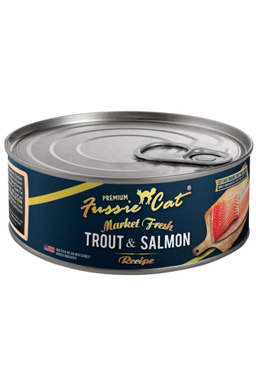 Fussie Cat Market Fresh Trout and Salmon Canned Cat Food