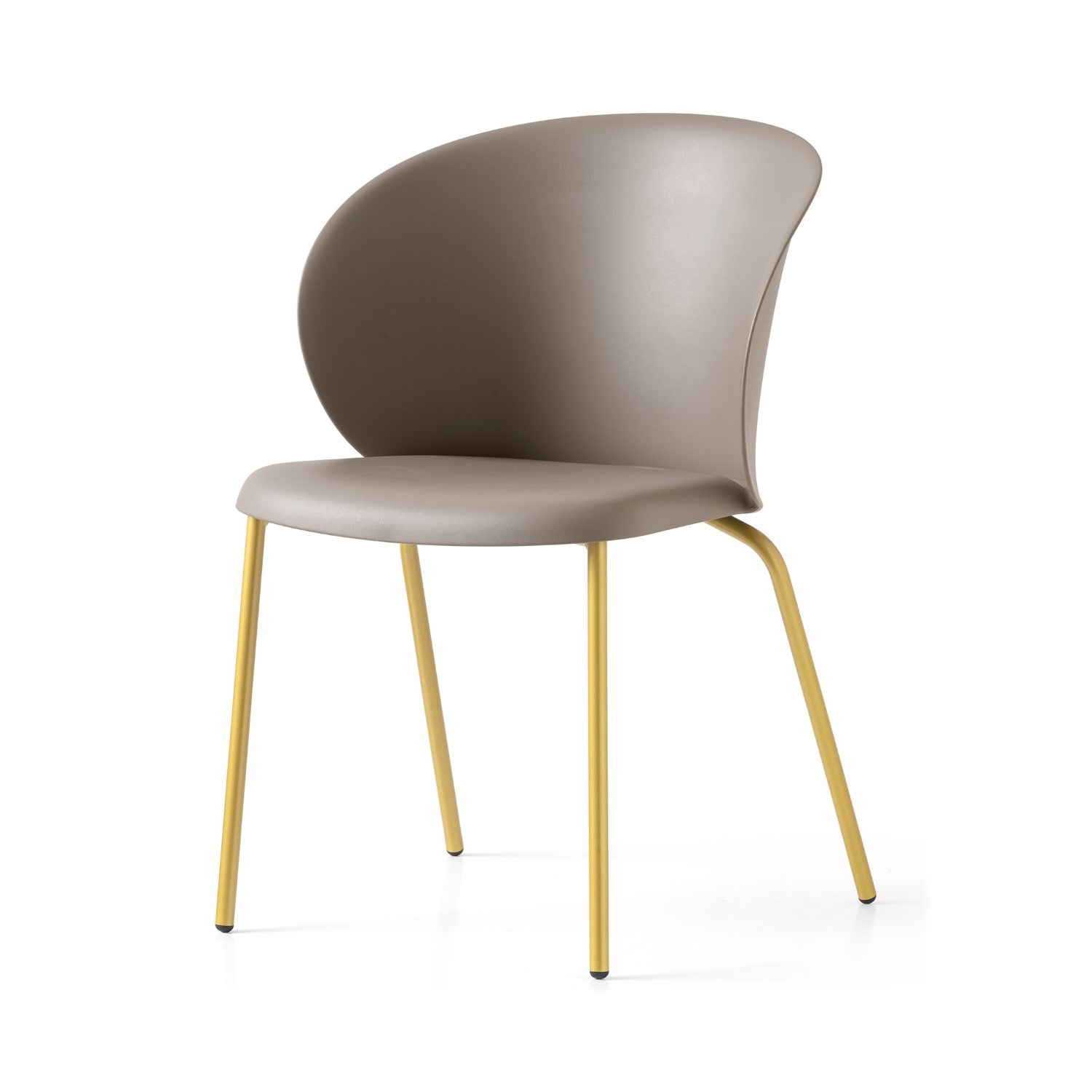 Tuka Indoor/Outdoor Painted Brass Leg Chair