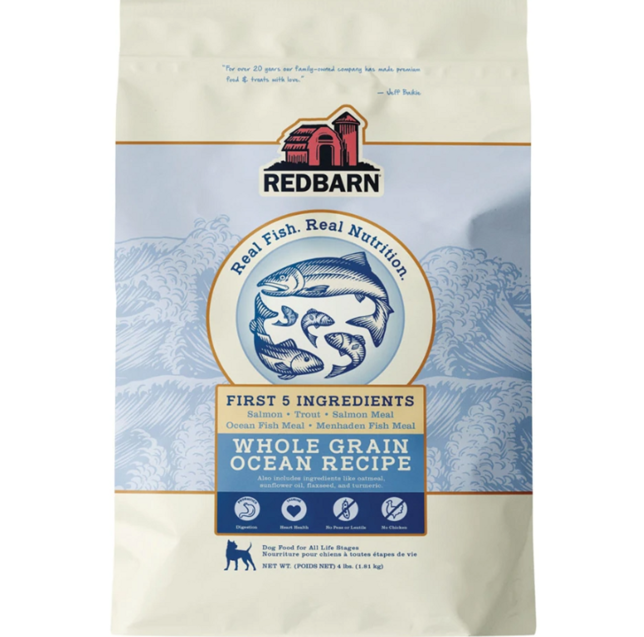 Redbarn Whole Grain Ocean Recipe Dog Food