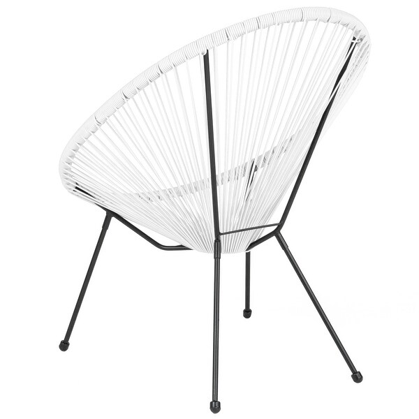 Rattan/ Bungee Papasan Lounge Chair