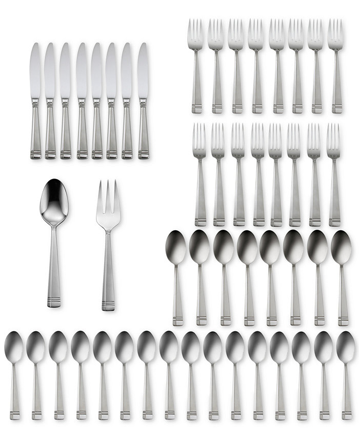 Oneida Amsterdam 50-Pc Flatware Set Service for 8