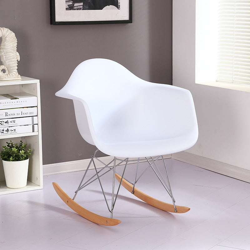 Rocking Chair-White Plastic- Msr0150P