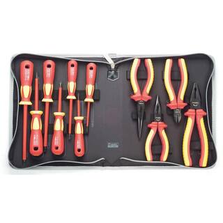 Pro'sKit 11-Piece 1000-Volt Insulated Screwdriver and Plier Set 902-218