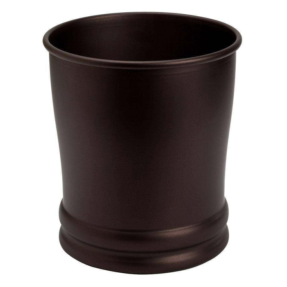 interDesign Olivia Waste Can in Bronze 26581