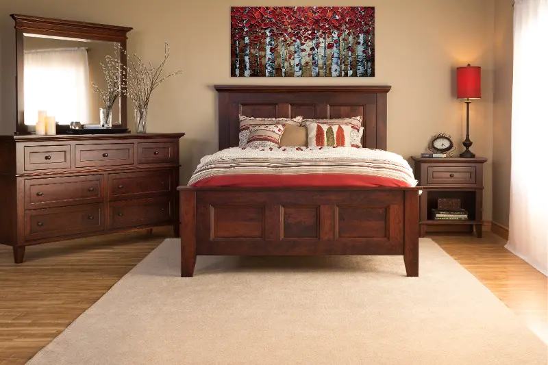 Brentwood Brown 4 Piece King Bedroom Set