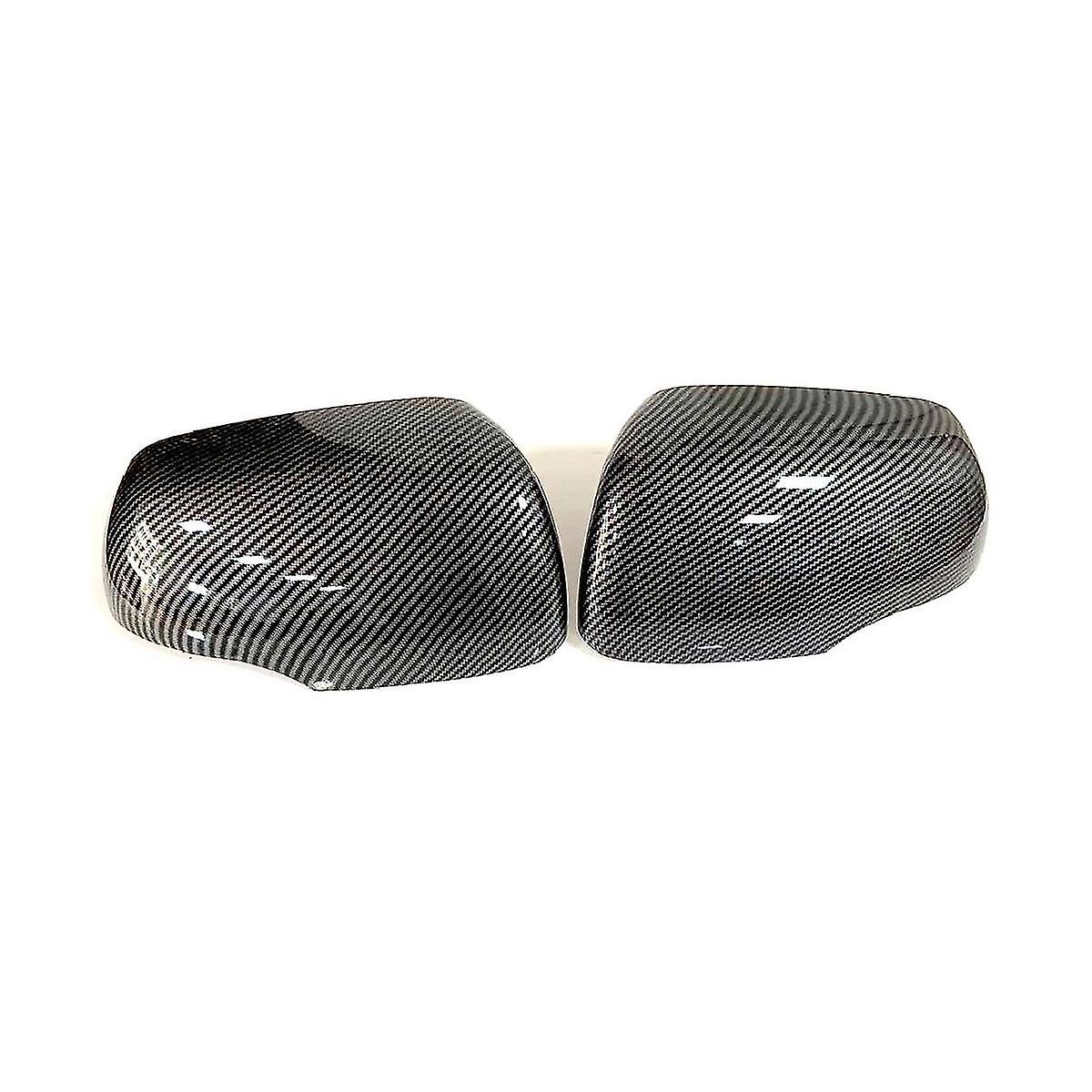 Car Carbon Fiber Abs Reversing Mirror Shell Rearview Mirror Cover Reflector Rear Cover Shell For Pi