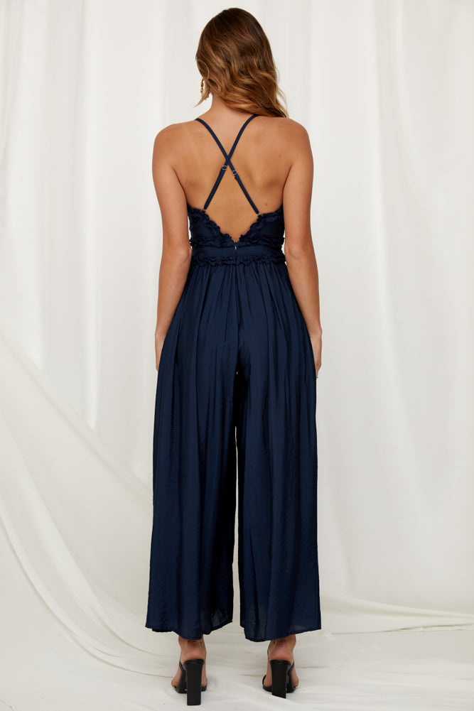 Khlu Jumpsuit Navy