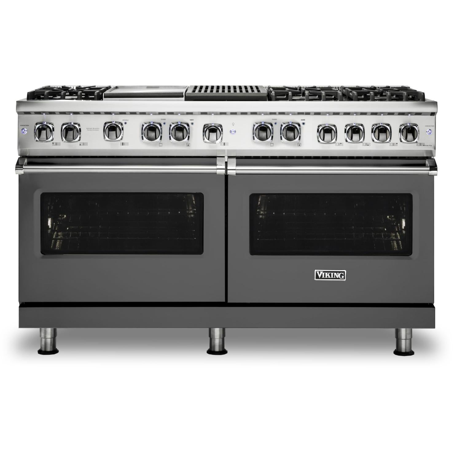 Viking 60-inch Freestanding Dual-Fuel Range with TruConvec Convection Cooking CVDR560-6GQDG