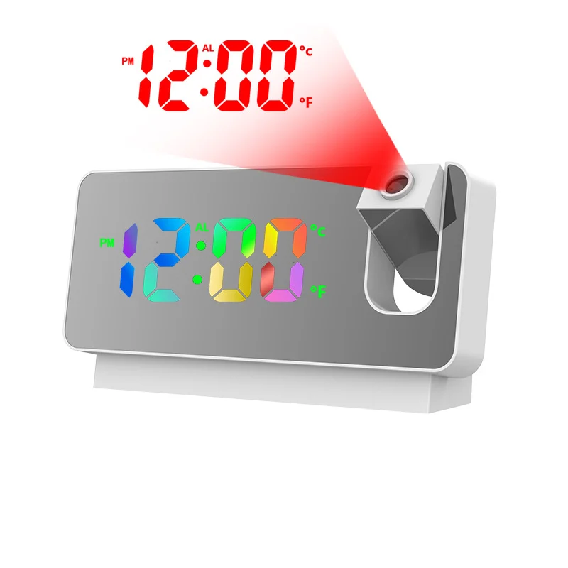 🔥BIG SALE - 48% OFF🔥🔥Mirror projection alarm clock