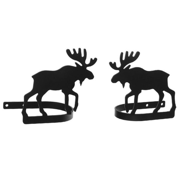 Village Wrought Iron CUR TB 19 Moose   Curtain Tie...