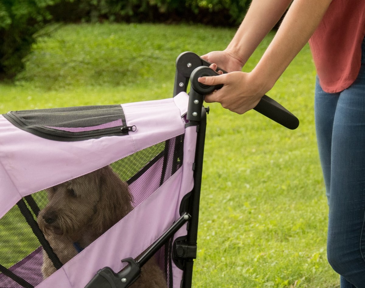 Pet Gear Excursion No-Zip Dog and Cat Stroller