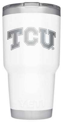 YETI TCU Horned Frogs 30oz. Rambler Tumbler