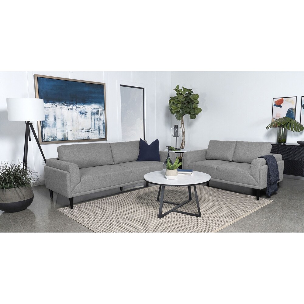 Andrena 2 piece Upholstered Track Arms Sofa Set