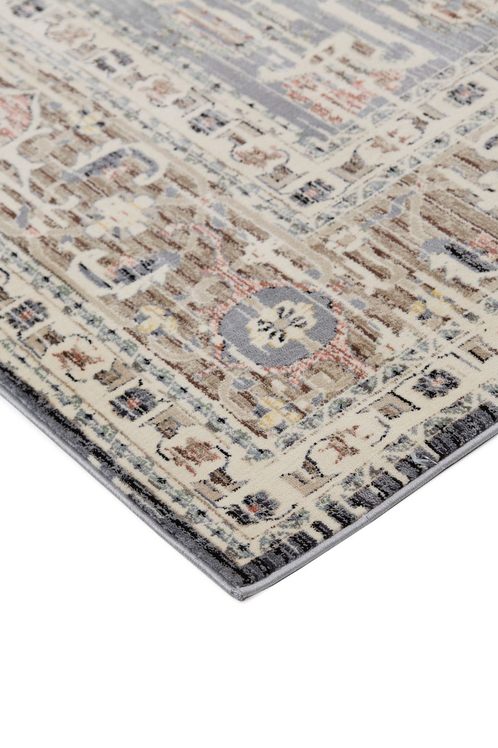 Huron Tan and Gray Rug by BD Fine