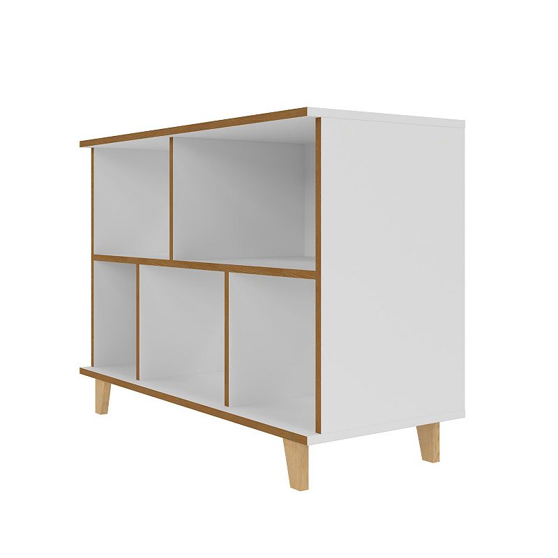 Manhattan Comfort Minetta Low Bookcase