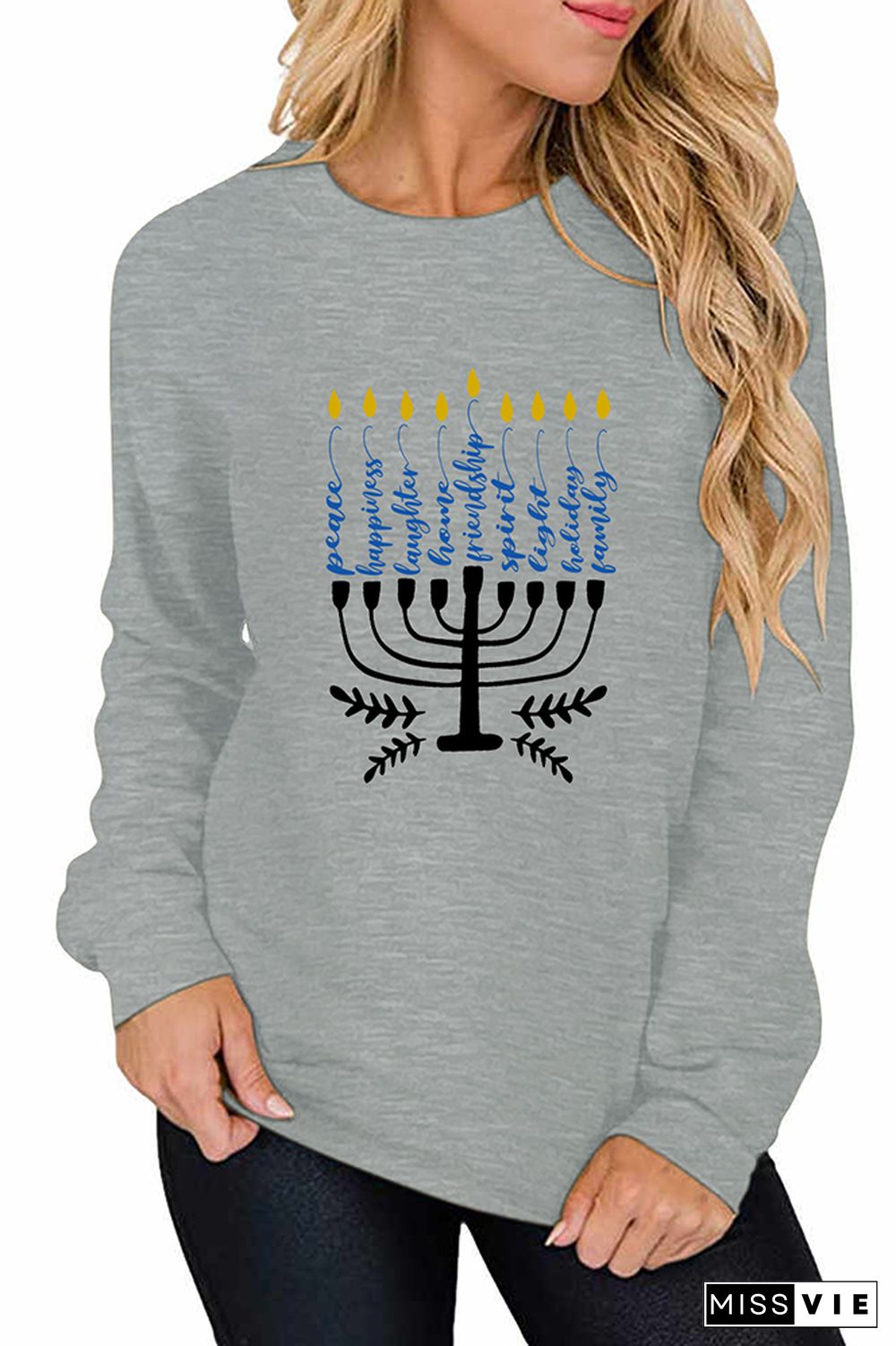 Happy Hanukkah Sweatshirt Wholesale