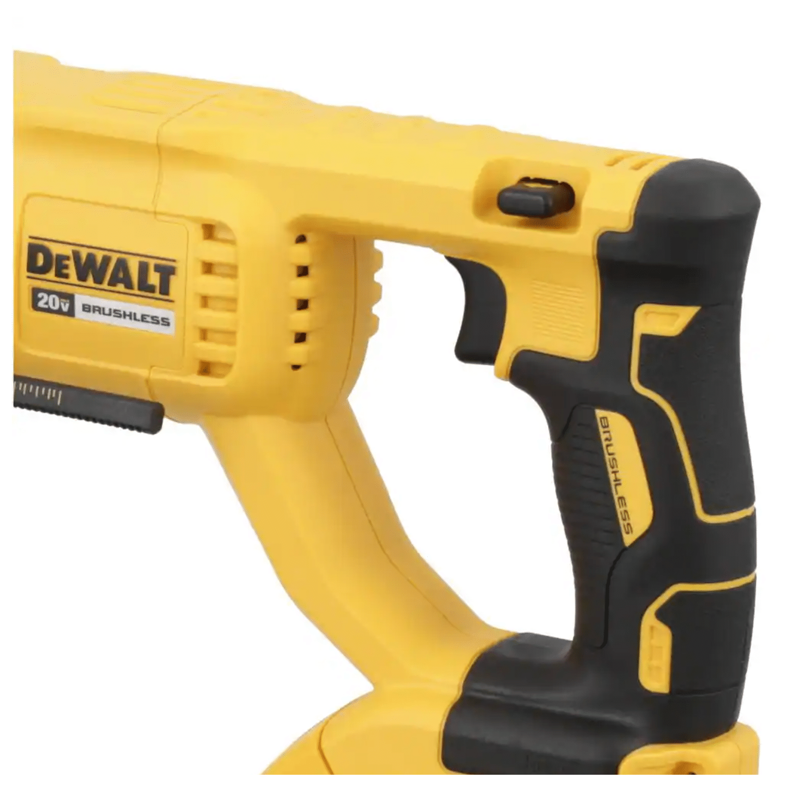 Dewalt 20-Volt MAX Cordless Brushless 1 in. SDS Plus D-Handle Concrete and Masonry Rotary Hammer， Tool-Only (DCH133B)