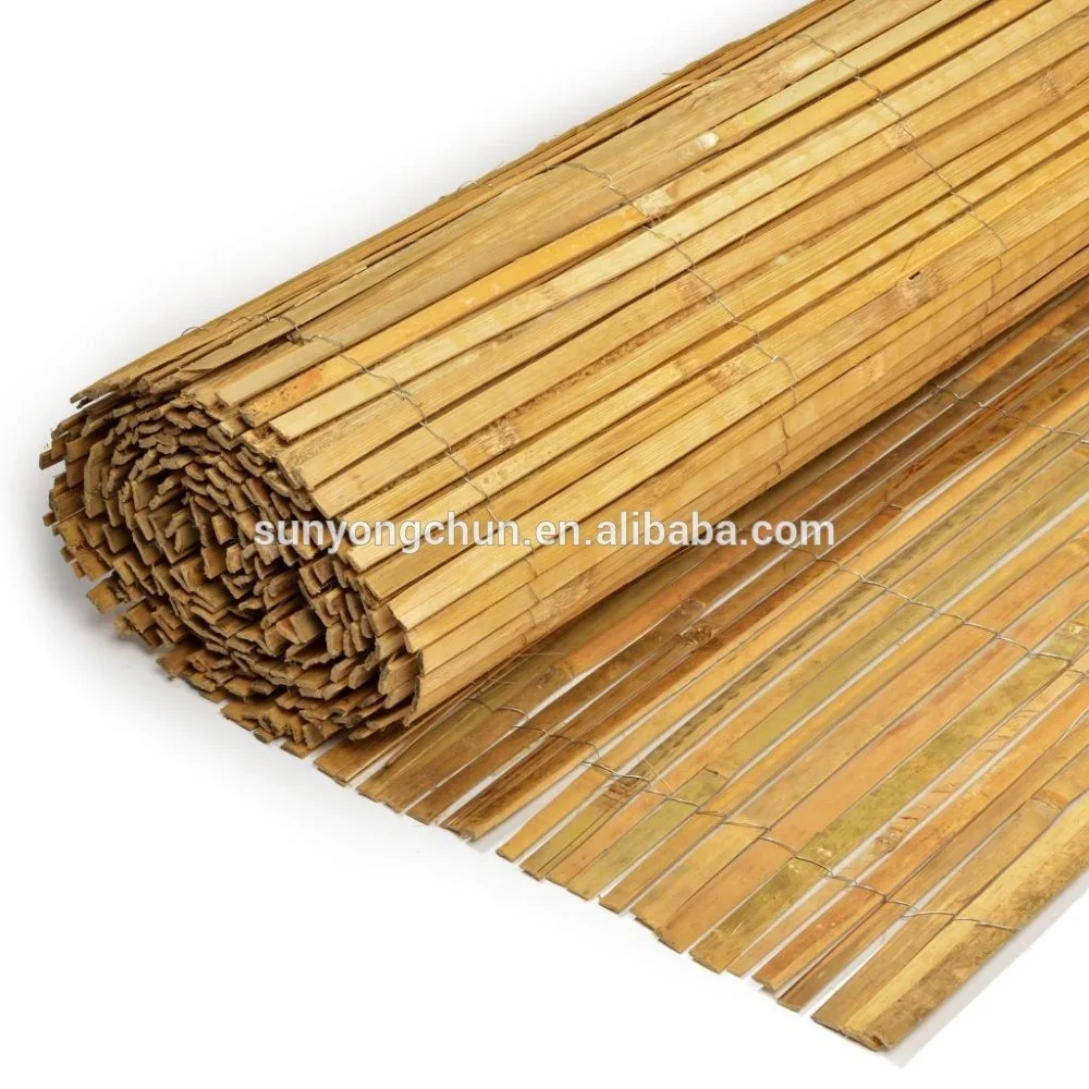 bamboo fence bamboo slat outdoor bamboo screen fence