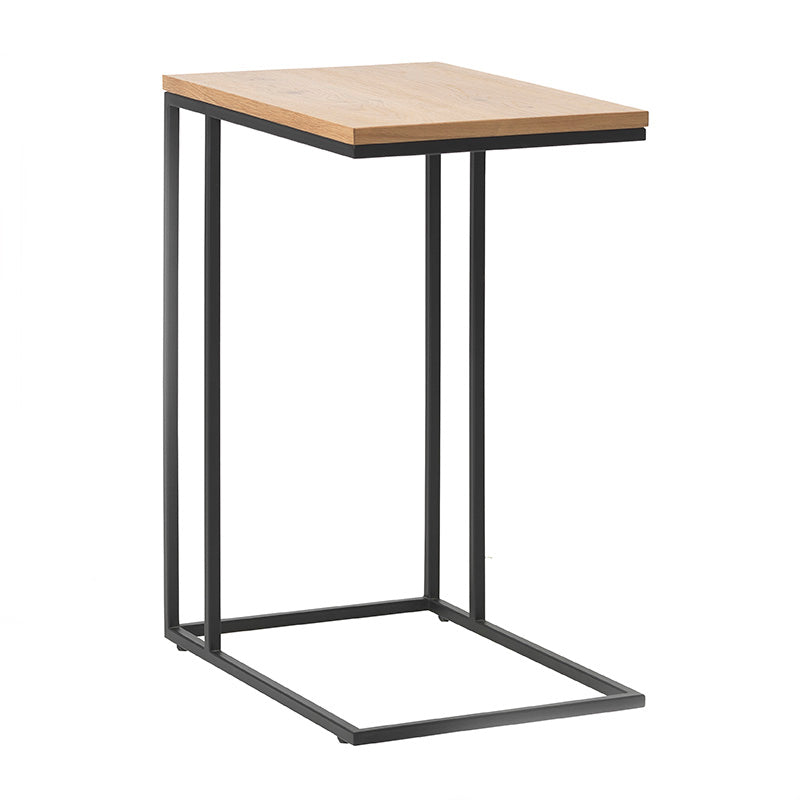 RIVOLI Laptop Table - Natural Oak / Black