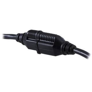 UltraPro 15 ft. Heavy-Duty Extension Cord Black (2-Pack) 46865