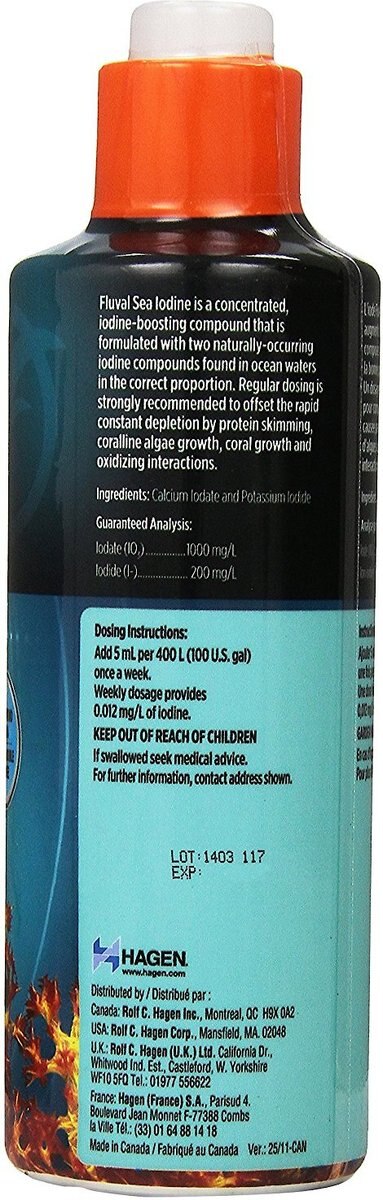 Fluval Sea Iodine Aquarium Water Conditioner