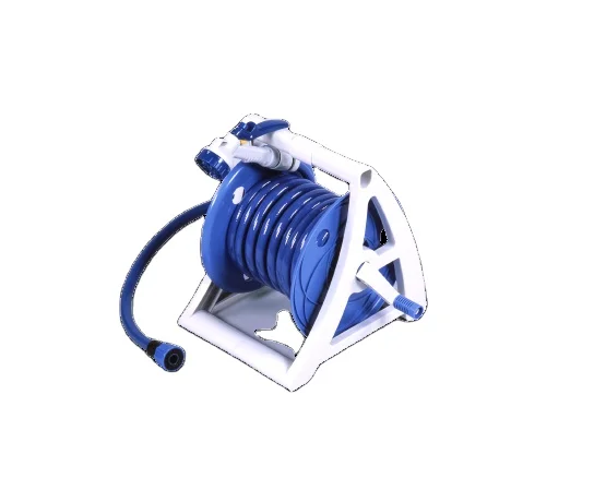 15 Meter Length Hose Reel Set For Home Watering Supplies With Trigger Sprayer Included 8 Multiple Water's Pattern Spray Gun