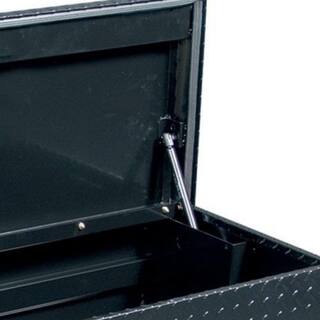 Weather Guard 47 in. Gloss Black Aluminum Full Size Chest Truck Tool Box 674-5-01