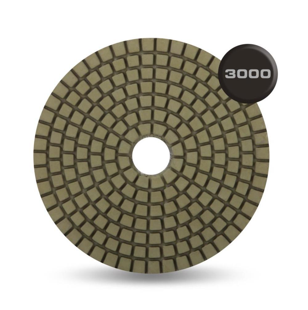 Resin Wet Polishing Pad 3000 Grit 4 In. ;