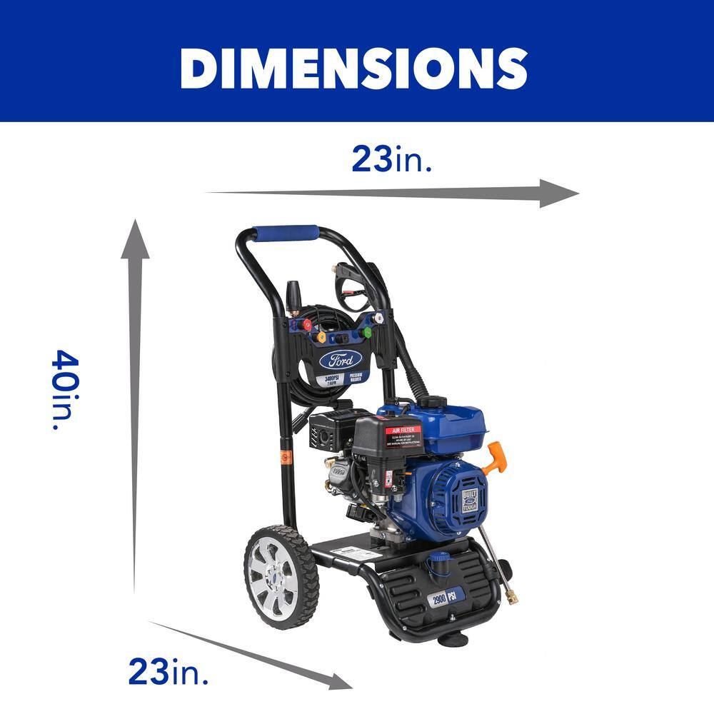 Ford 3400 PSI 2.6 GPM Professional Gas Pressure Washer FPWG3400H