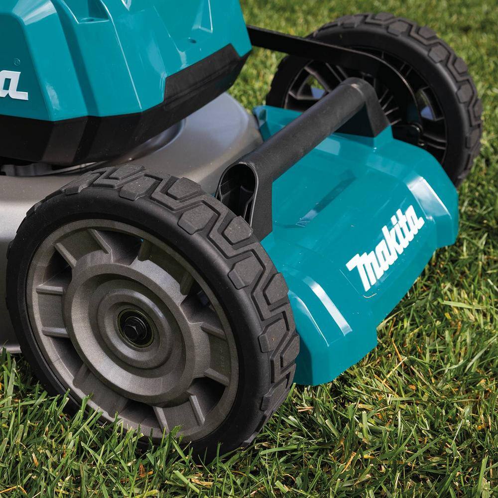 Makita 21 in. 18-Volt X2 (36-Volt) LXT Lithium-Ion Cordless Walk Behind Push Lawn Mower Tool-Only XML07Z