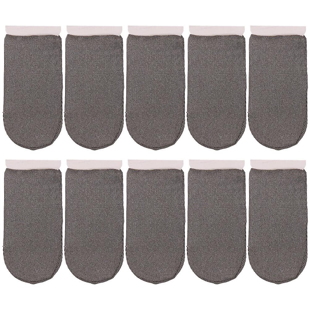 10pcs High Sensitivity Finger Sleeve Game Finger Covers Screen Touching Fingertip Gaming Tool