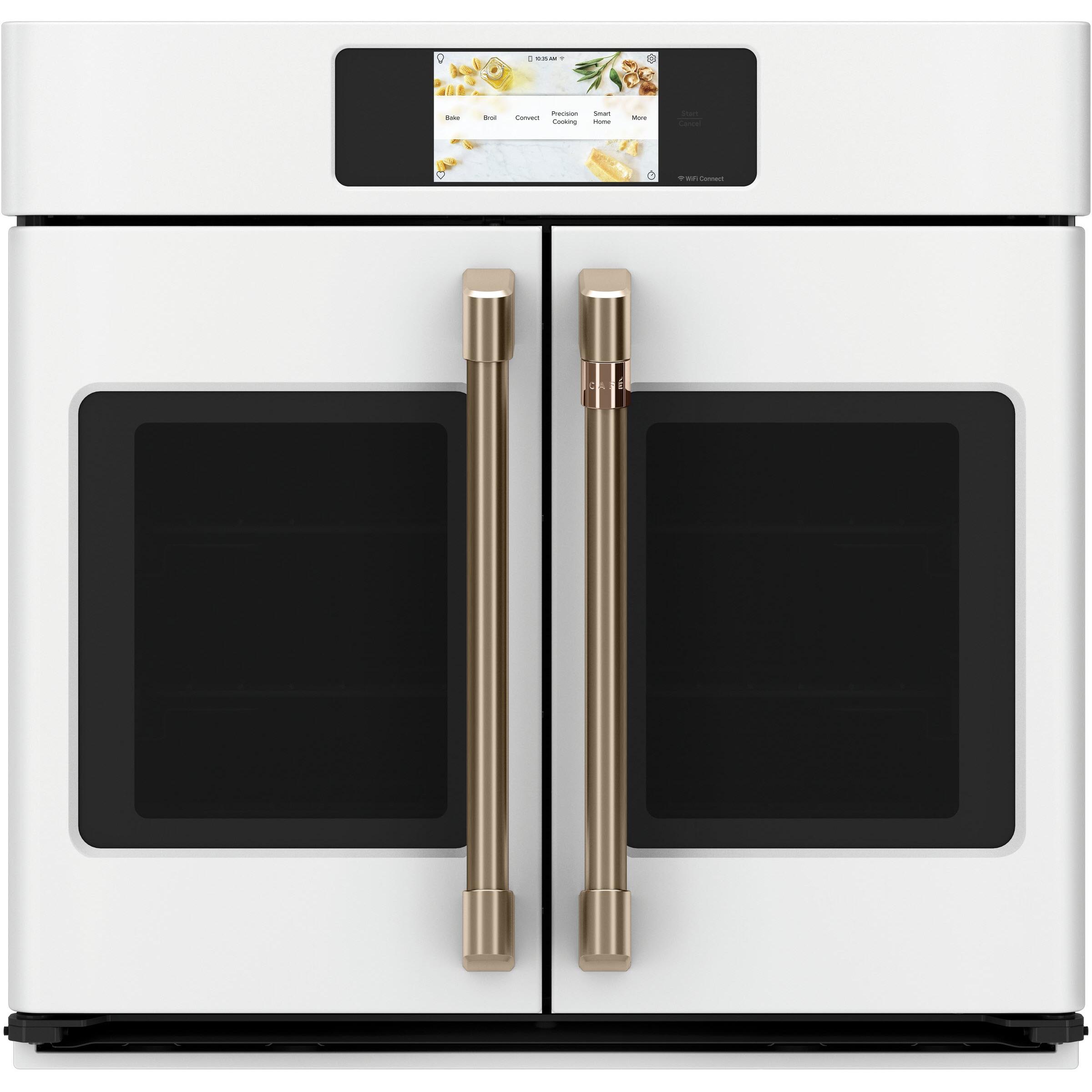 Caf¨¦ 30-inch, 5.0 cu.ft. Built-in Single Wall Oven with True European Convection with Direct Air CTS90FP4NW2