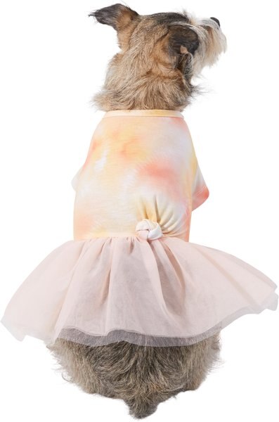 Frisco Tie Dye Pink Tutu Dog and Cat Dress