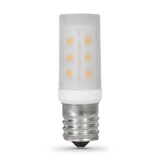 Feit Electric 40-Watt Equivalent T8 Intermediate E17 Base Microwave Appliance LED Light Bulb Warm White 3000K BP40T8NLEDHDRP