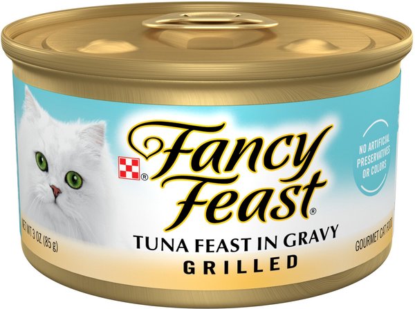 Fancy Feast Grilled Tuna Feast in Gravy Canned Cat Food