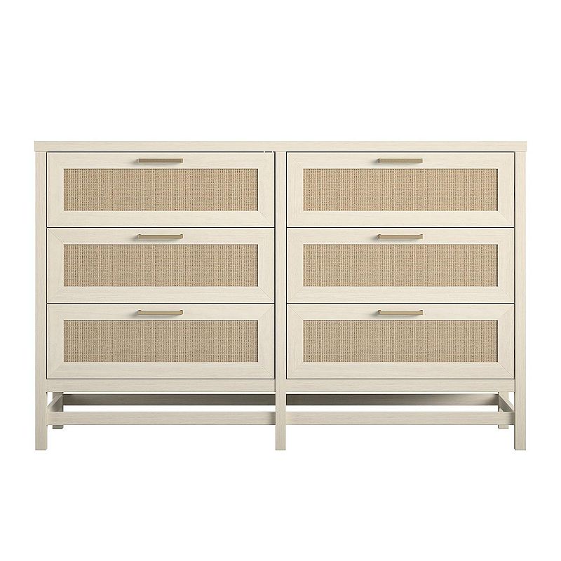 Ameriwood Home Lennon 6-Drawer Dresser