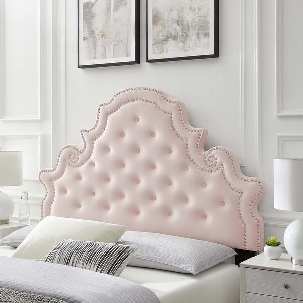 Diana Tufted Performance Velvet Full/Queen Headboard - - 33939561